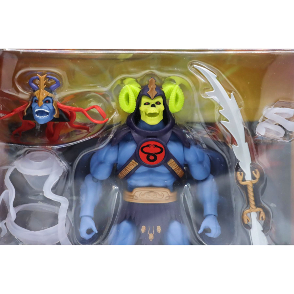 Masters of the Universe x ThunderCats Deluxe Actionfigur Skell-Ra 14 cm